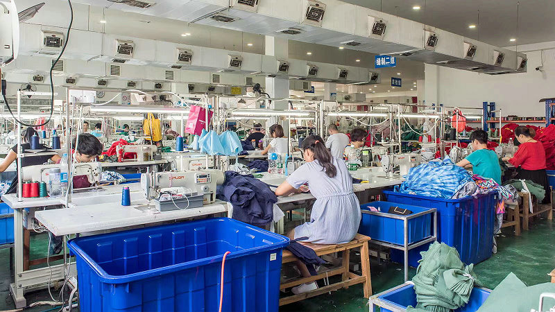 gym clothing manufacturer workshop